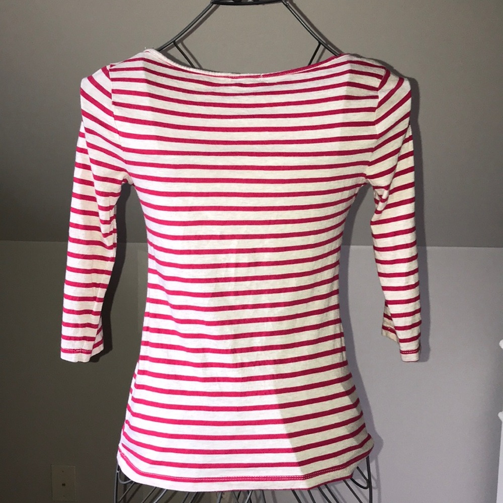 “Hello Gorgeous” 😻👋 Striped T-Shirt - Picture 5 of 5
